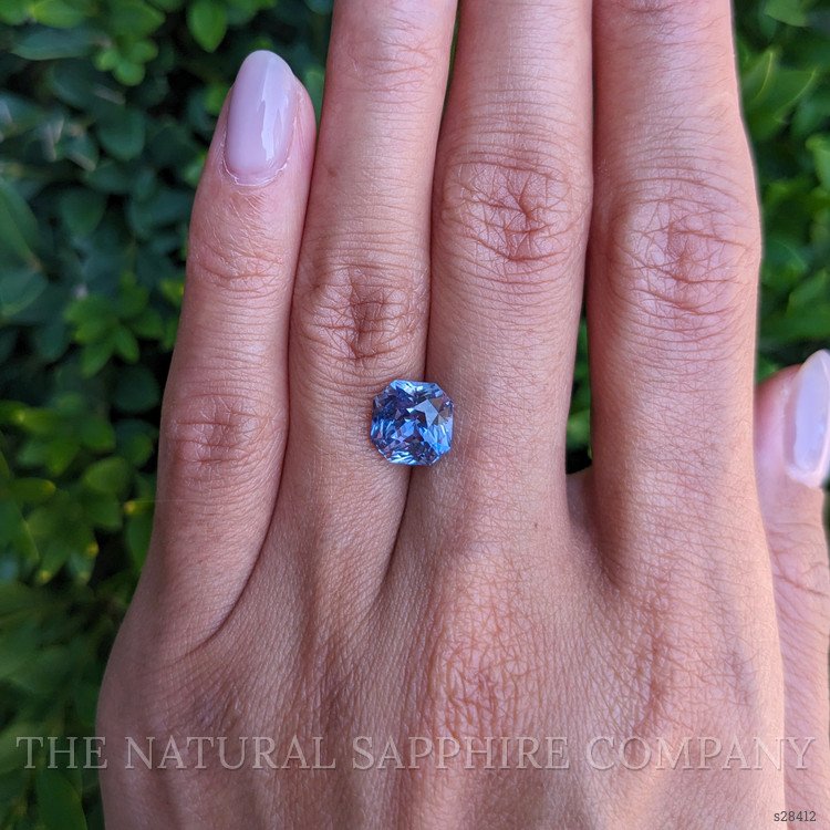 3.75 Ct. Blue Sapphire from Ceylon (Sri Lanka)