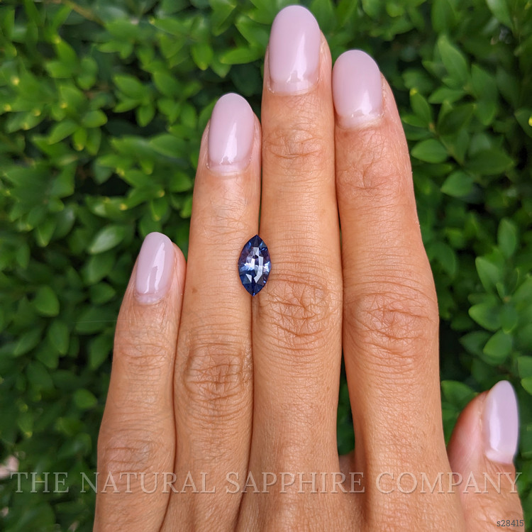 2.11 Ct. Purple Sapphire from Ceylon (Sri Lanka)