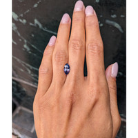 2.11 Ct. Purple Sapphire from Ceylon (Sri Lanka) Life Style
