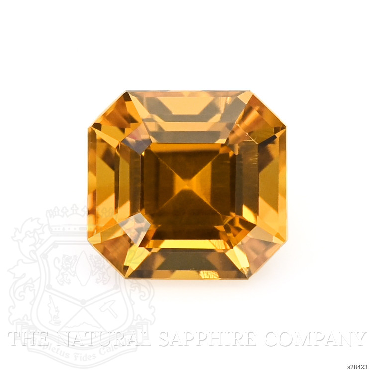 1.06 Ct. Yellowish Orange Sapphire from Ceylon (Sri Lanka)