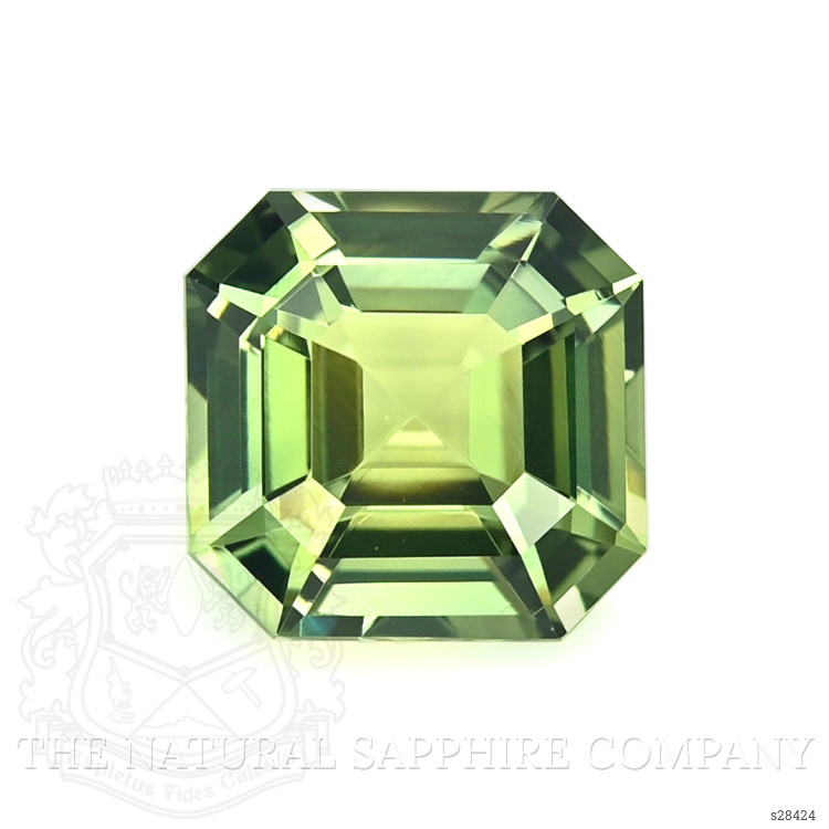 1.23 Ct. Yellowish Green Sapphire from Madagascar