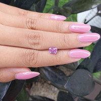 1.20 Ct. Pink Sapphire from Madagascar Life Style