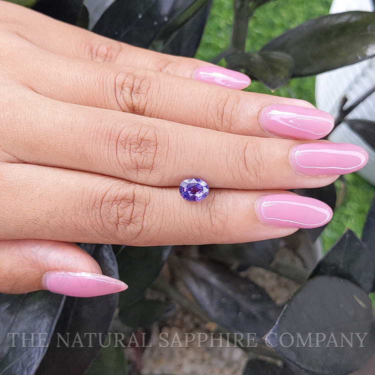 1.62 Ct. Purple Sapphire from Madagascar