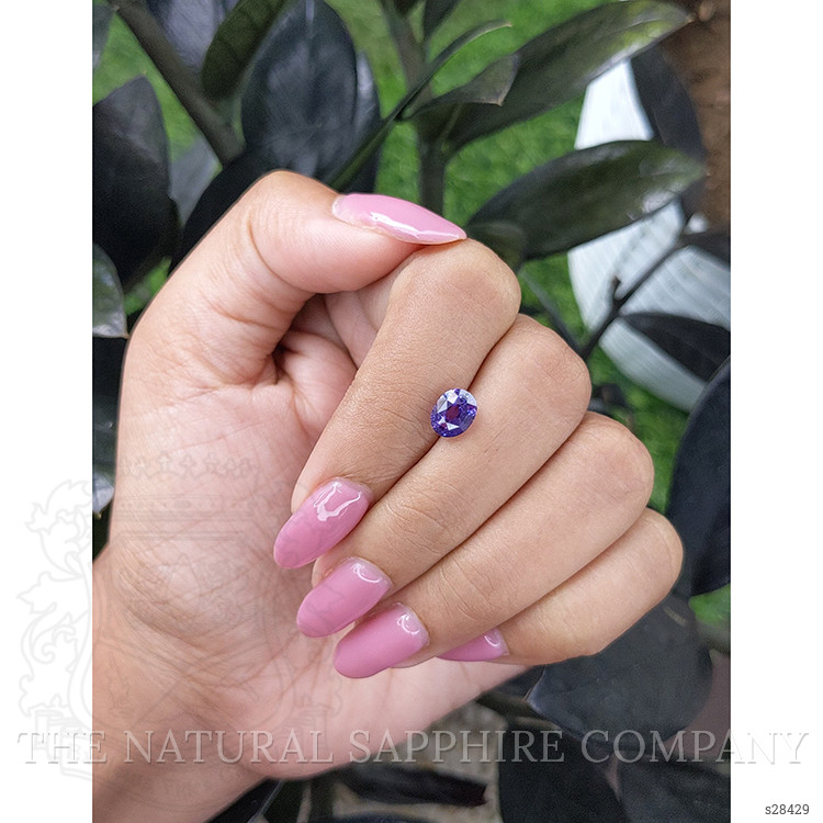 1.62 Ct. Purple Sapphire from Madagascar