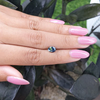 1.05 Ct. Bi Color Sapphire from Madagascar Life Style