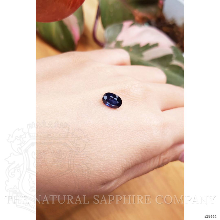 2.01 Ct. Blue Sapphire from Ceylon (Sri Lanka)