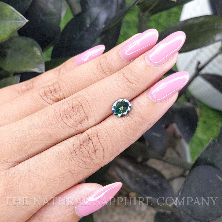 1.65 Ct. Bluish Green Sapphire from Madagascar