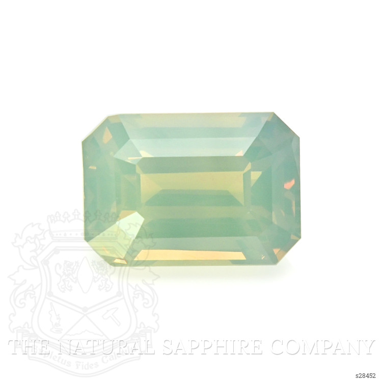 3.61 Ct. Yellowish Green Sapphire from Madagascar