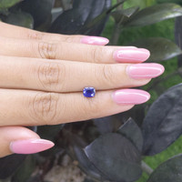 0.74 Ct. Color Change Sapphire from Tanzania Life Style