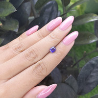 0.74 Ct. Color Change Sapphire from Tanzania Life Style