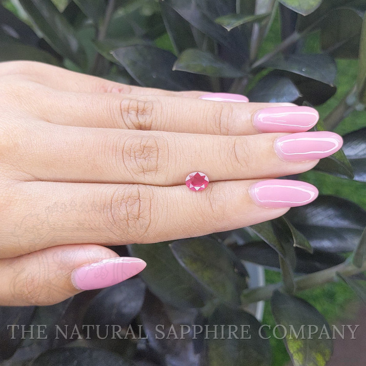 0.88 Ct. Pink Sapphire from Tanzania