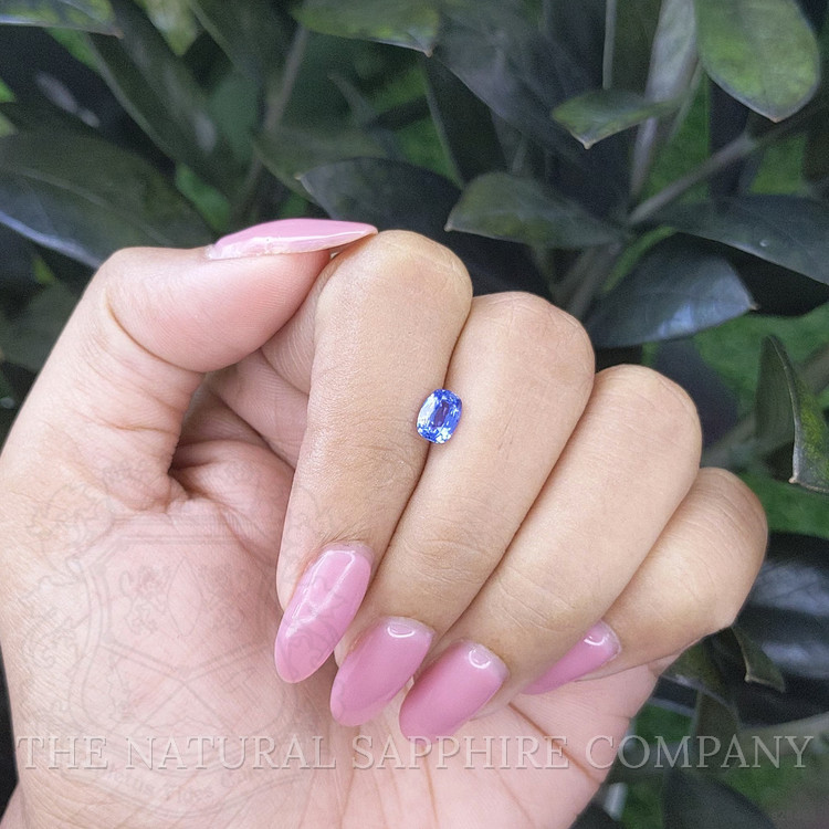 0.92 Ct. Blue Sapphire from Tanzania