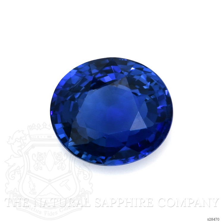 5.04 Ct. Blue Sapphire from Ceylon (Sri Lanka)