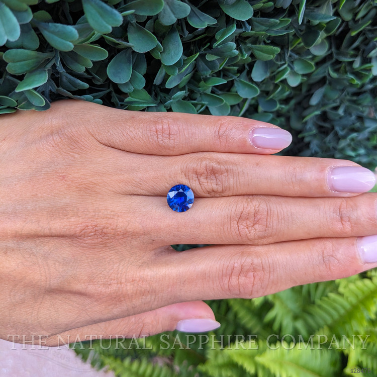 2.87 Ct. Blue Sapphire from Ceylon (Sri Lanka)
