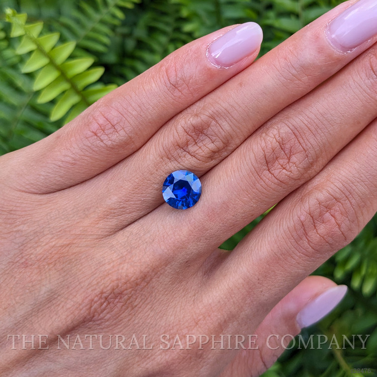 2.87 Ct. Blue Sapphire from Ceylon (Sri Lanka)
