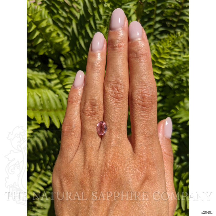 1.77 Ct. Padparadscha Sapphire from Ceylon (Sri Lanka)