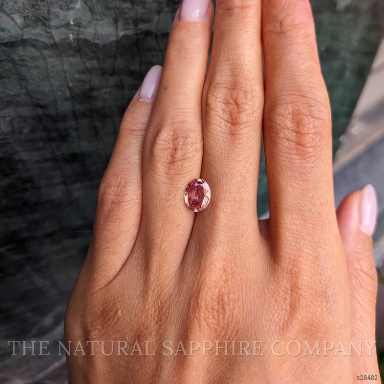 1.44 Ct. Padparadscha Sapphire from Ceylon (Sri Lanka)