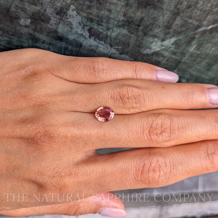 1.44 Ct. Padparadscha Sapphire from Ceylon (Sri Lanka)