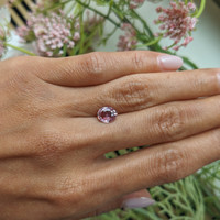 1.60 Ct. Padparadscha Sapphire from Madagascar Life Style