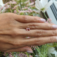 1.55 Ct. Padparadscha Sapphire from Madagascar Life Style