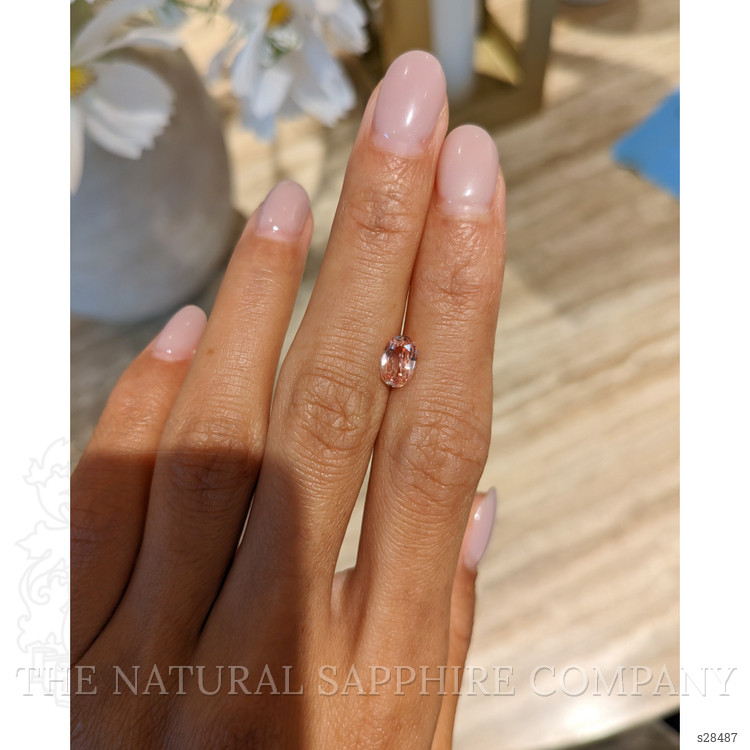 1.22 Ct. Padparadscha Sapphire from Ceylon (Sri Lanka)