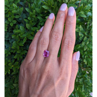3.03 Ct. Pink Sapphire from Madagascar Life Style