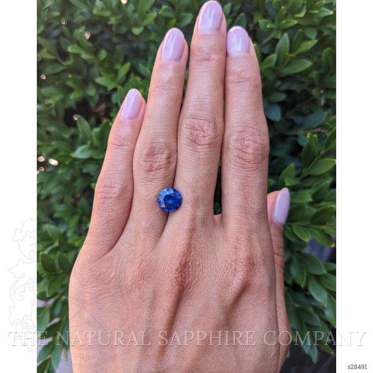 3.36 Ct. Blue Sapphire from Ceylon (Sri Lanka)