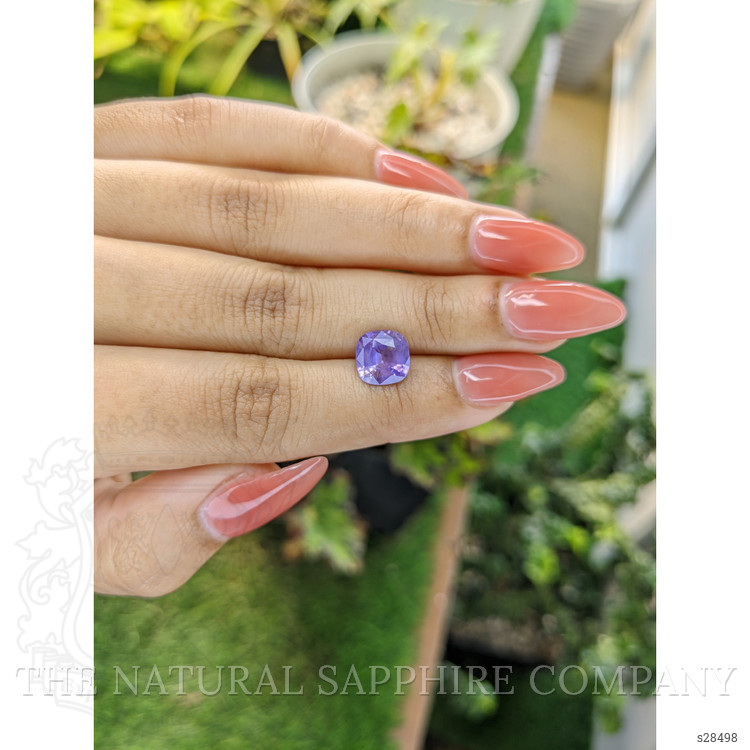 2.69 Ct. Pinkish Purple Sapphire from Ceylon (Sri Lanka)