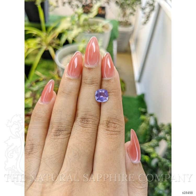 2.69 Ct. Pinkish Purple Sapphire from Ceylon (Sri Lanka)