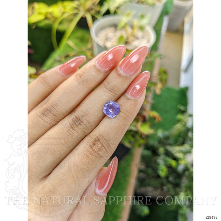 2.69 Ct. Pinkish Purple Sapphire from Ceylon (Sri Lanka)