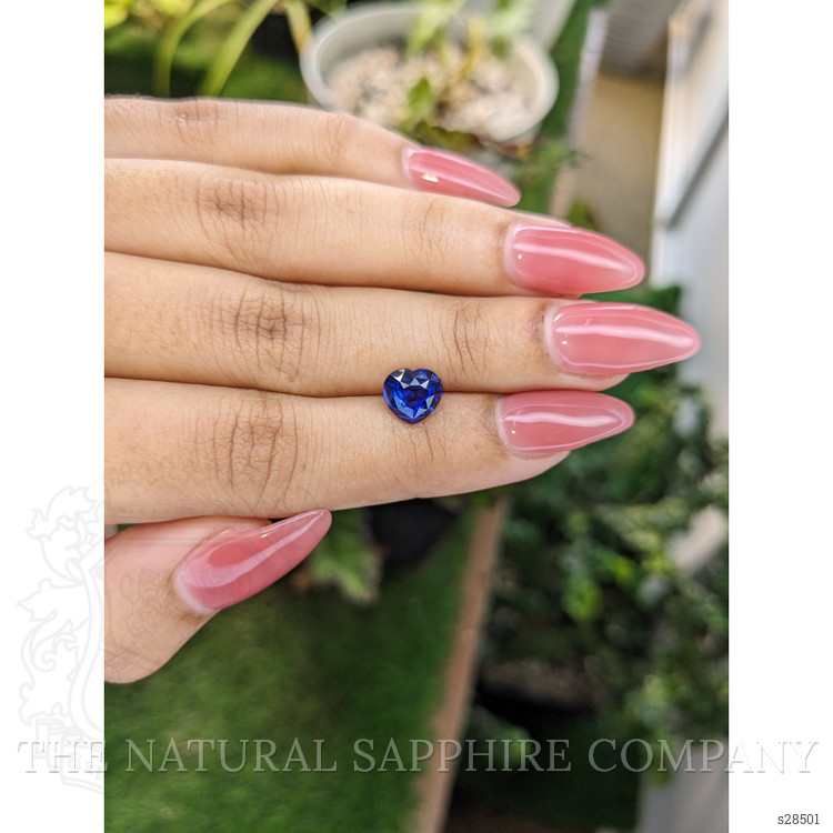 2.09 Ct. Blue Sapphire from Ceylon (Sri Lanka)