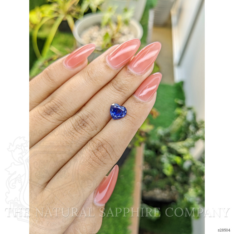 2.49 Ct. Blue Sapphire from Ceylon (Sri Lanka)