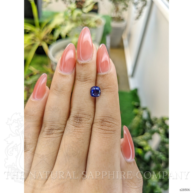 2.03 Ct. Blue Sapphire from Ceylon (Sri Lanka)
