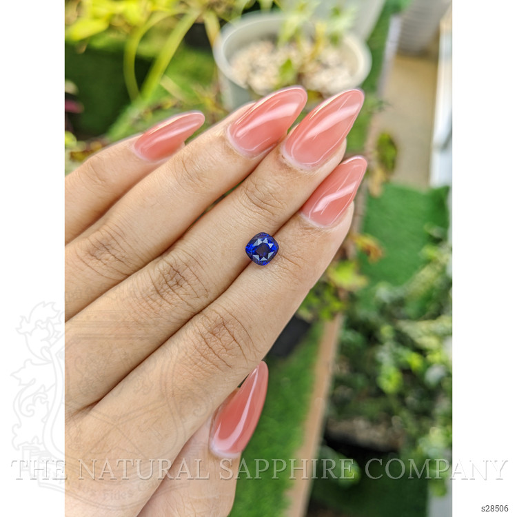 2.03 Ct. Blue Sapphire from Ceylon (Sri Lanka)
