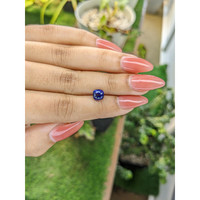 2.03 Ct. Blue Sapphire from Ceylon (Sri Lanka) Life Style