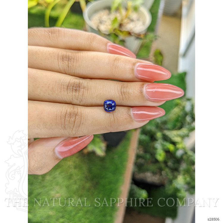 2.03 Ct. Blue Sapphire from Ceylon (Sri Lanka)