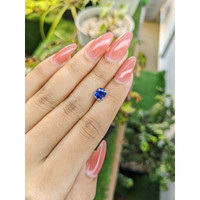 2.08 Ct. Blue Sapphire from Ceylon (Sri Lanka) Life Style