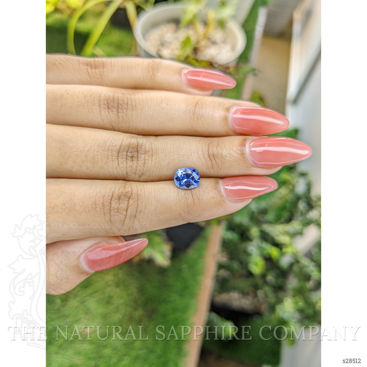 1.77 Ct. Blue Sapphire from Ceylon (Sri Lanka)