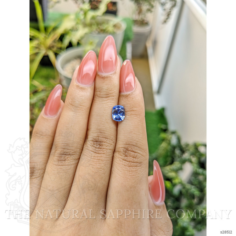 1.77 Ct. Blue Sapphire from Ceylon (Sri Lanka)