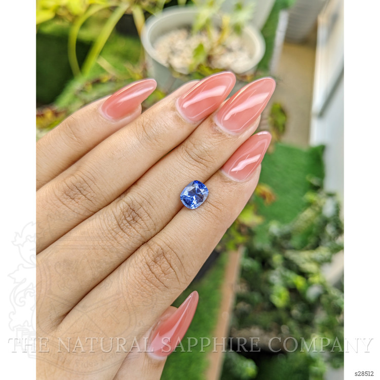 1.77 Ct. Blue Sapphire from Ceylon (Sri Lanka)
