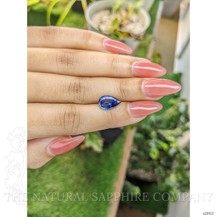 2.68 Ct. Blue Sapphire from Ceylon (Sri Lanka)