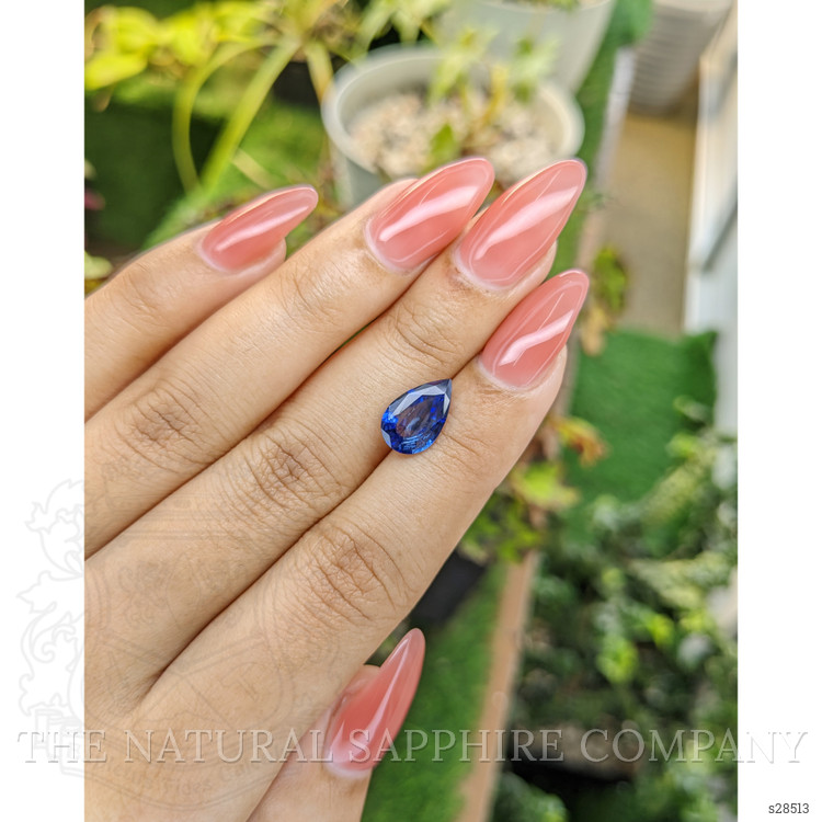 2.68 Ct. Blue Sapphire from Ceylon (Sri Lanka)
