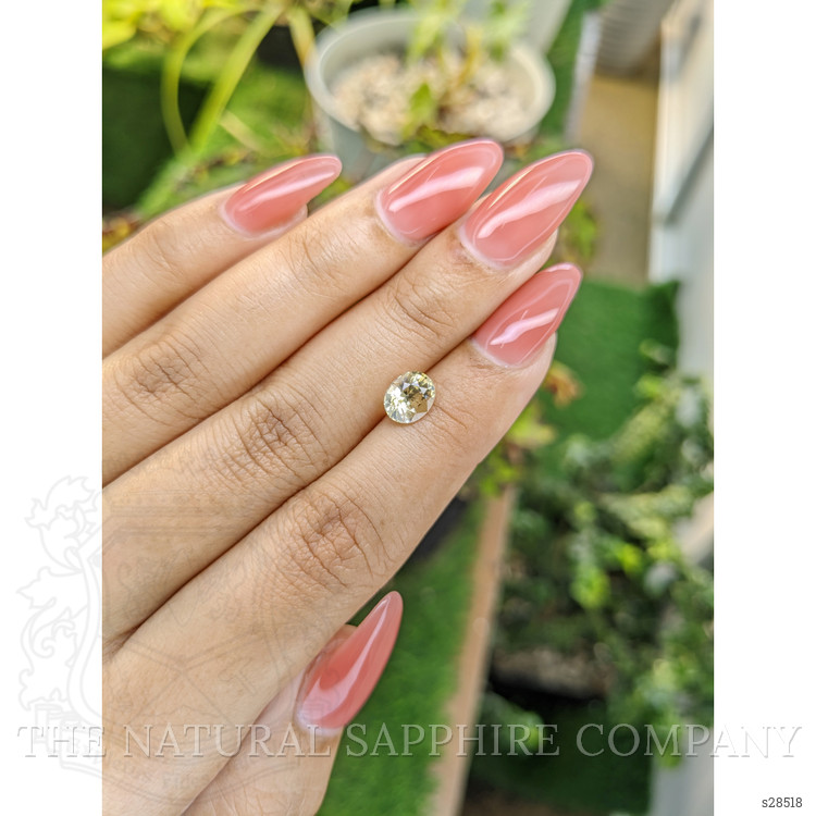 1.53 Ct. Yellow Sapphire from Ceylon (Sri Lanka)