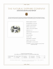1.97 Ct. Yellow Sapphire from Ceylon (Sri Lanka) Scan Report