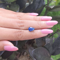 2.13 Ct. Blue Sapphire from Madagascar Life Style