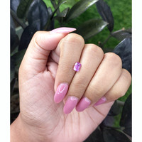 1.04 Ct. Purple Sapphire from Madagascar Life Style