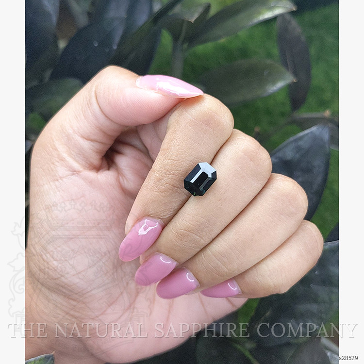 3.65 Ct. Bluish Green Sapphire from Madagascar