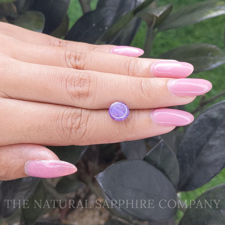 3.26 Ct. Purple Star Sapphire from Ceylon (Sri Lanka)