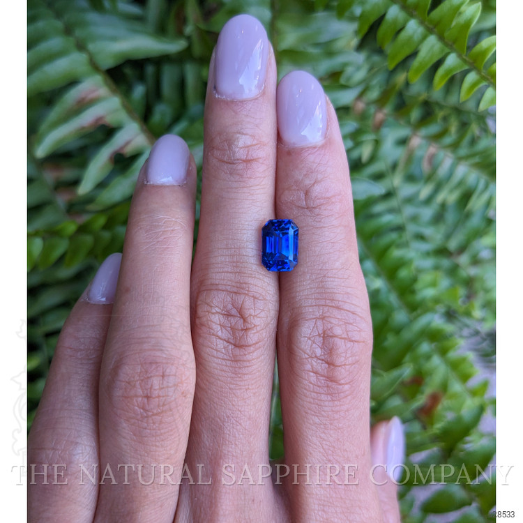 3.68 Ct. Blue Sapphire from Kashmir