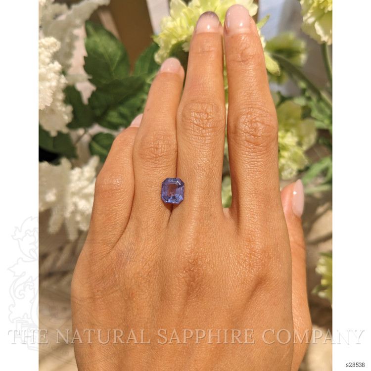 2.64 Ct. Violet Sapphire from Ceylon (Sri Lanka)